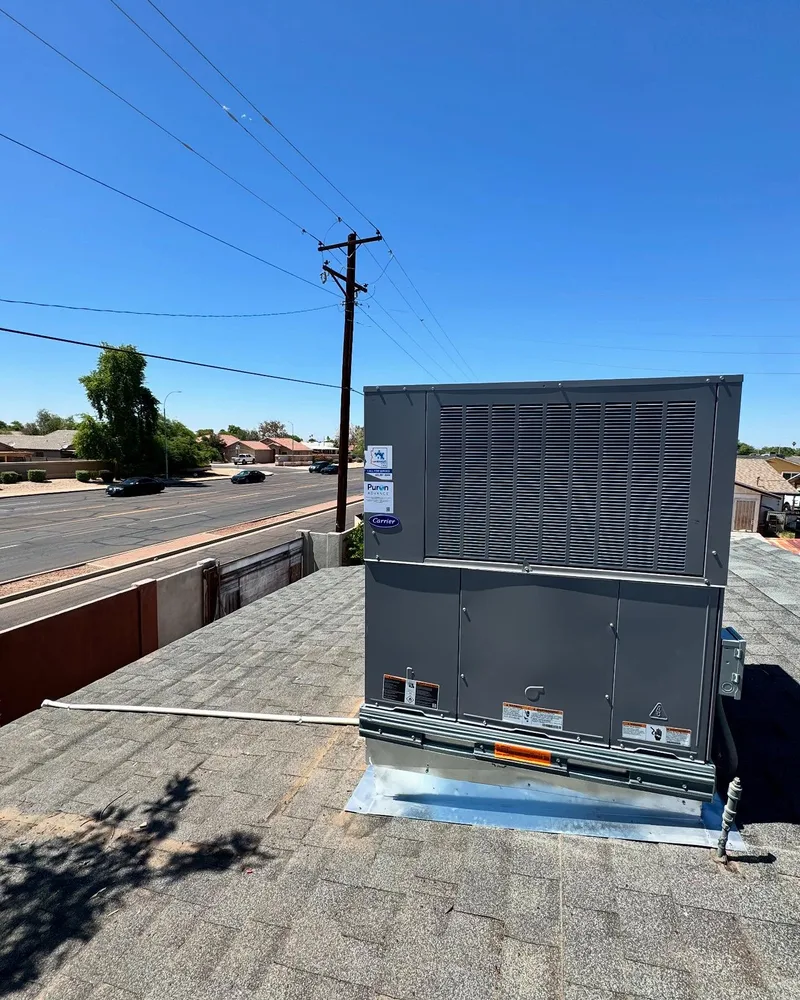 Carrier Puron streetside install