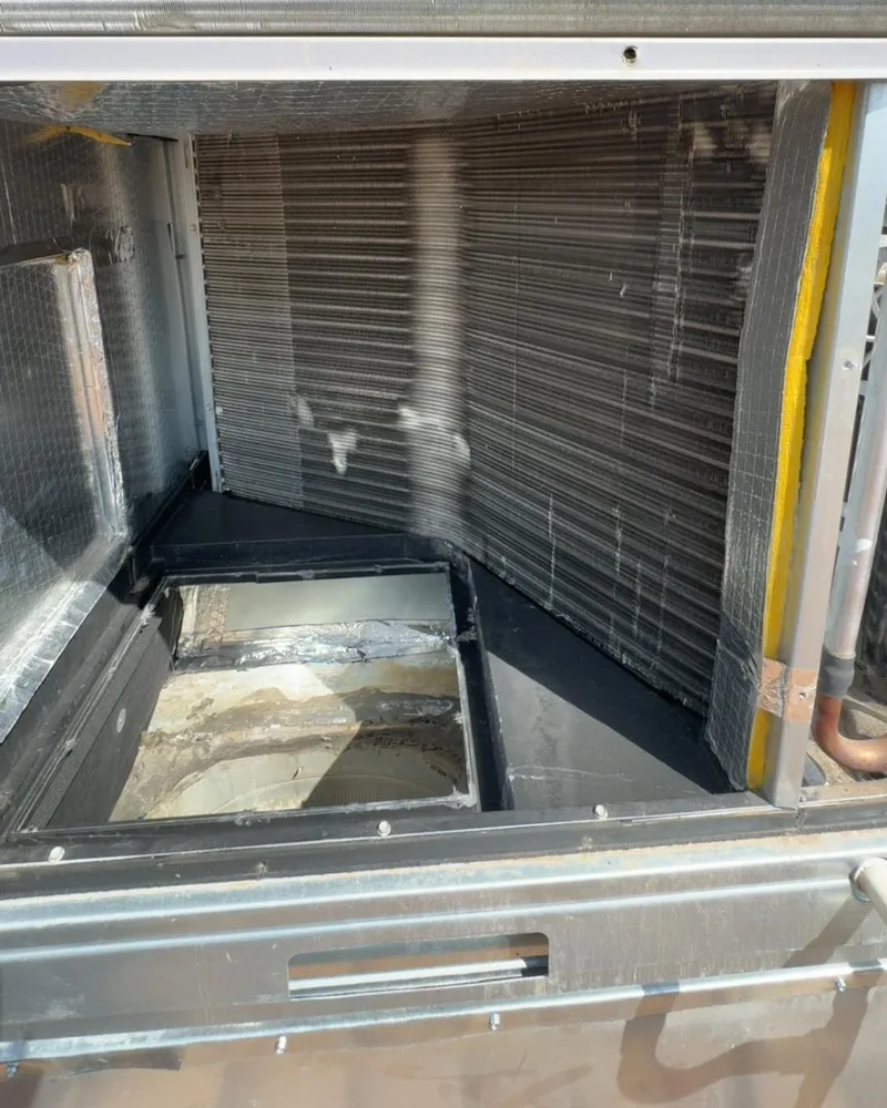 Evaporator coil inspection